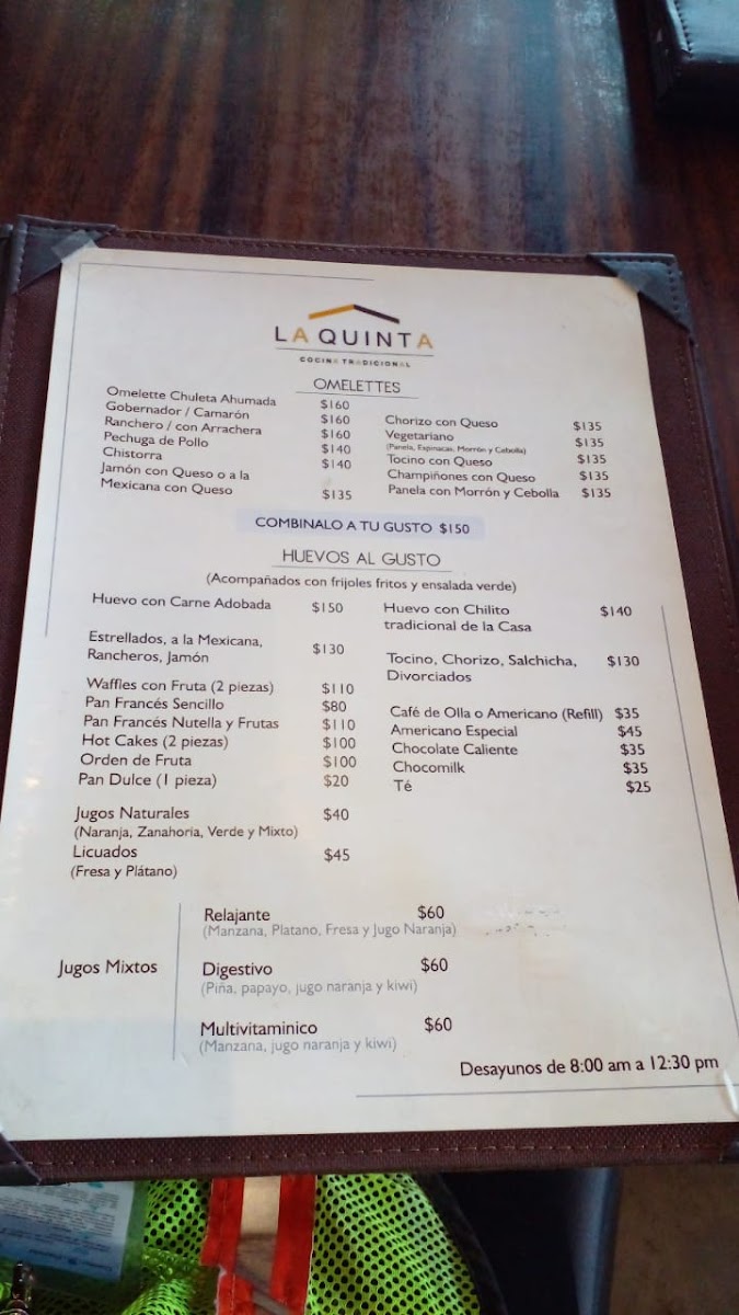 La Quinta Autlan Menu - Image 2