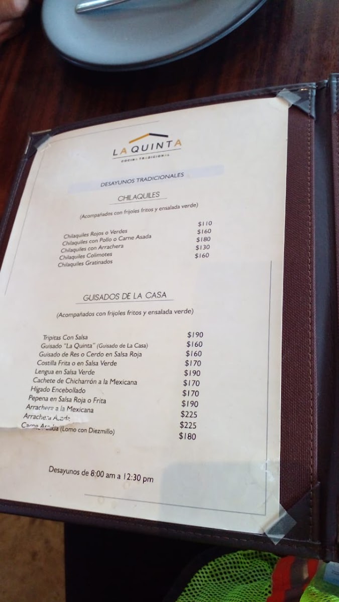 La Quinta Autlan Menu - Image 3