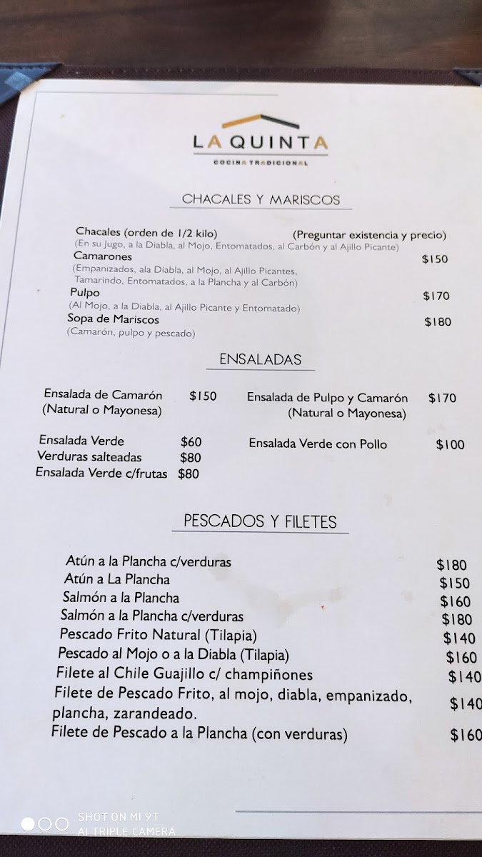 La Quinta Autlan Menu - Image 6